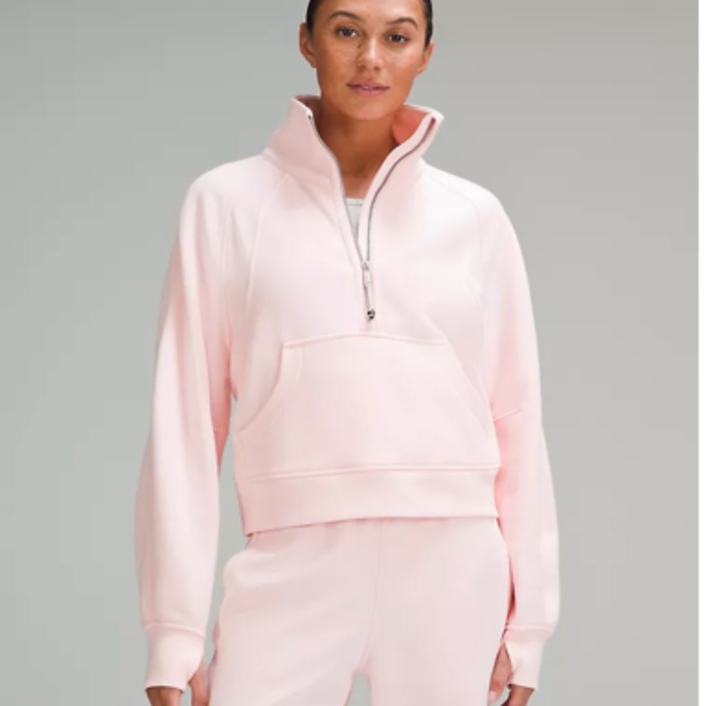 Lululemon Scuba Oversized Funnel Neck Half Zip